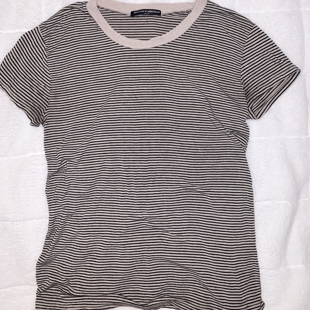 BRANDY MELVILLE STRIPED TEE